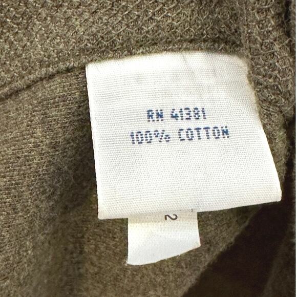 POLO Ralph Lauren Green Cotton Button Down Knit shirt size small - Picture 4 of 5